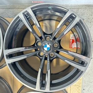 【美品】BMW F87 2シリーズ M2 純正 19インチ 9+39 10J +40 4本 PCD120 5H ハブ径約73mm アルミホイール Mスポーツ M3 M4にもの画像4