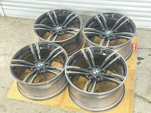 【美品】BMW F87 2シリーズ M2 Genuine 19 Inch 9+39 10J +40 4本 PCD120 5H ハブ径約73mm アルミWheels Mスポーツ M3 M4にも