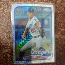 【Silver Pack】MLB 2024 Topps〈EMMET SHEEHAN〉RC ルーキー series1 ロサンゼルス・ドジャース_画像1