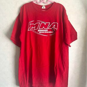 ヴィンテージ 半袖 Tシャツ レッド 大きめ made in USA