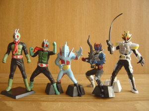 #Eee22JzH.G.C.O.R.E Kamen Rider 06..! no. 2. сила сборник все 5 вид HGFIRST*BANDAI Bandai *200 иен =003866_c