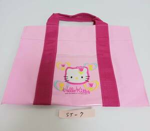 キティ　キティちゃん　お花　トートバッグ　ピンク　猫