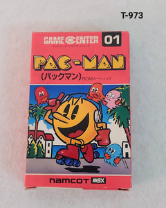 《中古》　ナムコ　namcot MSX GAME CENTER 01 PAC-MAN パックマン　ROMカートリッジ