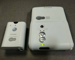 【動作確認済み】富士フィルム INSTAXデジタルモバイルプリンター Pivi ピヴィ MP-70　●IRアダプタ IR-100 ●専用フィルム付き