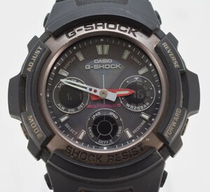 CASIO カシオ G-SHOCK TOUGH SOLAR タフソーラー AWG-101 電波ソーラー デジタル 腕時計 メンズ ブラック RL-266M/000