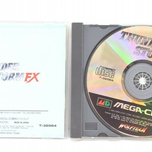 MCD メガCD サンダーストームエフエックス THUNDER STORM FX 取説付 動作品 WOLFTEAM シューティング MEGACD ゲーム /MD RL-385T/000の画像2