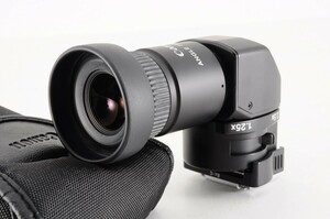 Canon キャノン ANGLE FINDER C アングルファインダー Ec-C付 ケース 2.5 1.25 一眼レフ フィルム カメラ RL-45S/105