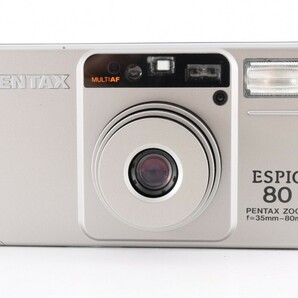 PENTAX ペンタックス ESPIO80 PENTAX ZOOM f=35mm-80mm 動作品 純正ケース付 コンパクト フィルムカメラ エスピオ80 カメラ RL-99T/702の画像2