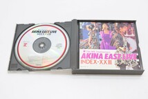 完全限定盤 中森明菜 イースト ライブ AKINA EAST LIVE INDEX-XXIII 2 CD The 8th Anniversary インデックス23 ブックレット付 RL-178M/000_画像2