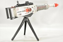 当時物 野村トーイ ブリキ ヘビー マシンガン 電動 箱付 銃 日本製 HEAVY MACHINE GUN 昭和レトロ アンティーク ビンテージ RL-121G/000_画像3