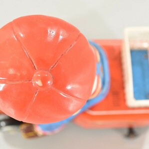 当時物 増田屋 マスダヤ ハンドカー ブリキ ソフビ Vintage tin toy's 昭和レトロ 電動 アンティーク 玩具 ビンテージ RL-118G/000の画像9