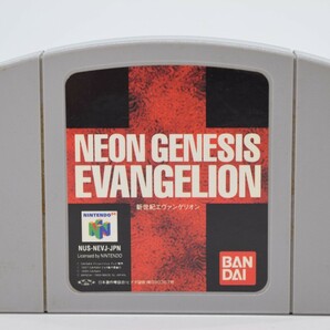 NINTENDO 任天堂 64 ソフト 新世紀エヴァンゲリオン NEON GENESIS EVANGELION NUS-NEVJ-JPN 動作品 GAME ゲーム RL-155M/105の画像1