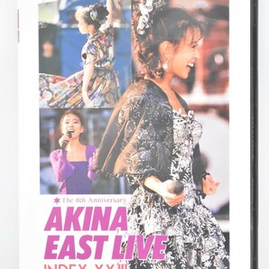 帯付 DVD 中森明菜 AKINA EAST LIVE INDEX-XXIII イースト・ライヴ インデックス23 ライブ コンサート 動作品 音楽 映像 RK-898S/702の画像2