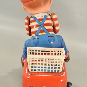 当時物 増田屋 マスダヤ ハンドカー ブリキ ソフビ Vintage tin toy's 昭和レトロ 電動 アンティーク 玩具 ビンテージ RL-118G/000の画像6