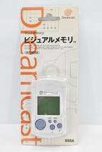 未開封 DC ドリームキャスト ビジュアルメモリ HKT-7002 セガ ドリキャス SEGA Dreamcast メモリ ゲーム RL-77S/000_画像1