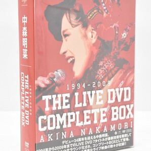美品 帯付 中森明菜 THE LIVE DVD COMPLETE BOX 1994-2009 7枚組揃 ライブ コンプリート ボックス 動作品 映像 音楽 RK-901S/702の画像1