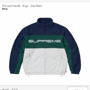 Supreme Polartec Zip Jacket "Navy" シュプリーム