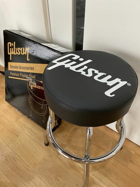 現在未発売 ほぼ未使用 Gibson バースツール 組み立て済み　ギブソン 椅子 Stool スツール