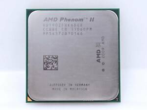 AMD Phenom II X6 1090T ブラックエディション HDT90ZFBK6DGR 6コア デスクトップCPUプロセッサー 3.2GHz AM3 OEM