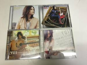  prompt decision YUI album 4 pieces set all obi attaching CD