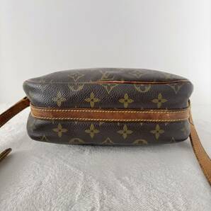 1円〜★LOUIS VUITTON ルイヴィトン サンリス ショルダーバッグ モノグラム 斜め掛け M51222 レザー ブラウン PVC レザーの画像7