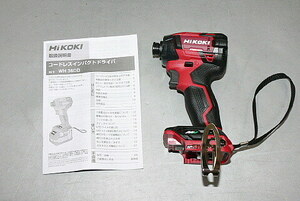 * new model * HIKOKI cordless impact driver WH36DD body only unused goods cheap (191)