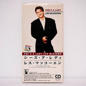 即決 12999円 8cm CD 貴重 廃盤 レス・マッコーエン LES McKEOWN シーズ・ア・レディ SHE'S A LADY R10D-133