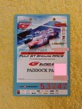 【送料無料 即決】５月３日４日 2024 AUTOBACS SUPER GT Round2 FUJI GT 3 Hours RACE 第2戦 富士3時間レース パドックパス PADDOCK PASS_画像1