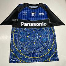 ガンバ大阪 gamba osaka 2023 ガンバEXPO 応援用ユニフォーム シャツ ヒュンメル hummel フリーサイズ_画像1