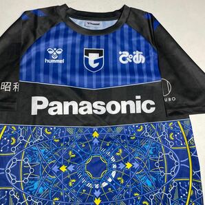 ガンバ大阪 gamba osaka 2023 ガンバEXPO 応援用ユニフォーム シャツ ヒュンメル hummel フリーサイズの画像2