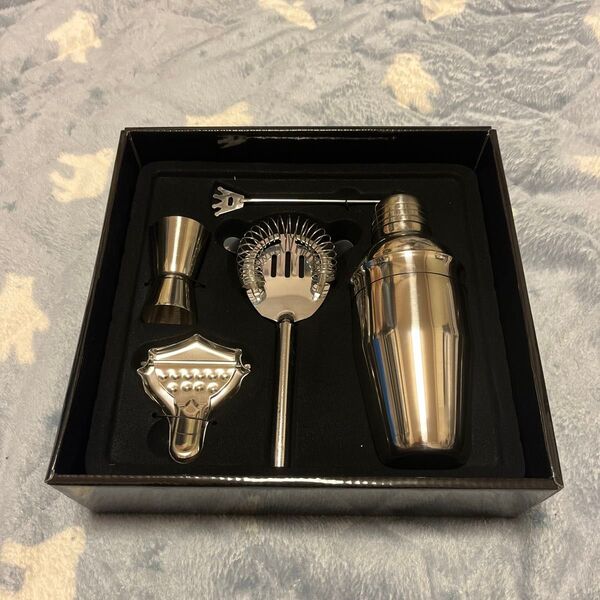 カクテルシェーカー COCKTAIL 5 PIECES SET