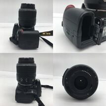 Nikon ニコン デジタル 一眼レフ カメラ D3000 AF-S DX NIKKOR 18-55mm F3.5-5.6G VR バッテリー・充電器付属 通電確認済_画像9