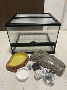 ekizo tera glass terrarium 4530 GEX reptiles glass cage extra attaching set 