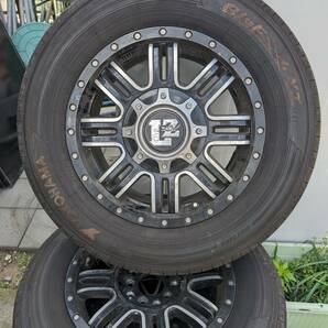 ラウンジリザード LOUNGE LIZARD LZ-1 YOKOHAMA BluEarth-XT AE61 4本セット 215/70r16 デリカD5の画像2