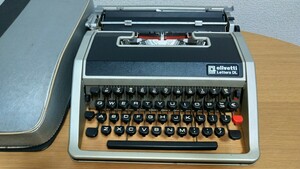 olivettiolibeti Showa Retro that time thing typewriter LetteraDL