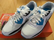 ナイキ　エアマックス3　NIKE　AIR MAX III　ブルー&ブラック　9.5　27.5cm　メンズ　良品　青い靴紐ストッパー付き　最終値下げ！！_画像1