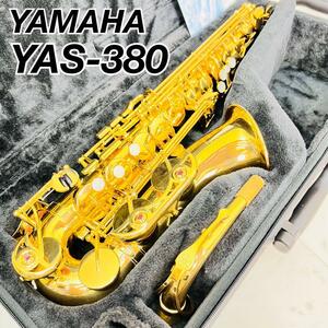  beautiful goods YAMAHA alto saxophone YAS-380 Yamaha wind instruments made in Japan 