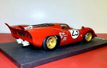 CMF 1/18 フェラーリ Ferrari 312P デイトナ Daytona 1970 Red #23 100台限定_画像5