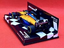 ミニチャンプス 1/43 MINICHAMPS McLaren MCL34 Launch Spec 2020 C. Sainz マクラーレン ルノー ローンチ スペック #55 537204355_画像4