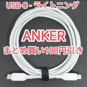 27　ANKER PowerLine 1.8m USB-C Lightningケーブル iPhone iPod touch