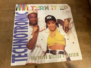 12”★Technotronic Featuring Melissa & Einstein / Turn It Up / ユーロ・ヒップ・ハウス・クラシック！