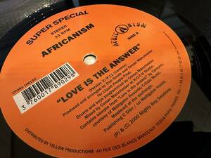 12”★Africanism By Liquid People / Love Is The Answer / The Dragon / ディスコ・ハウス！