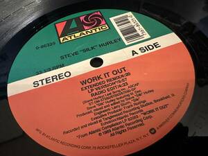 12”★Steve &#34;Silk&#34; Hurley / Work It Out / アシッド・ヴォーカル・ハウス・クラシック！