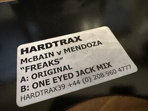 12”★McBain vs Mendoza / Freaks / ハード・ハウス！