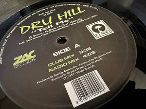 12”★Dru Hill / Tell Me (Crystal Waters & 95 North Remixes) / ヴォーカル・ハウス / R&B!！