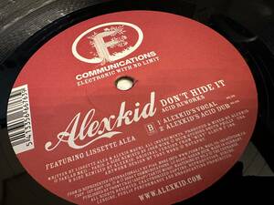 12”★Alexkid Featuring Lissette Alea / Don't Hide It / Josh Wink / アシッド・ヴォーカル・ハウス！