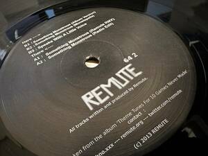 12”★Remute / Something Monstrous / エレクトロ・テック・ハウス！