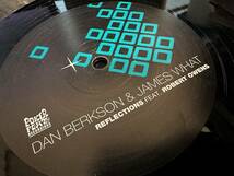 12”★Dan Berkson & James What Feat. Robert Owens / Reflections / テック・ハウス / ミニマル！_画像1