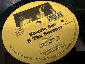 12”★Diezzle Don & Tha Govener / So Now You Know / クラシック！