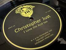 12”★Christopher Just / The Comfort Of Strangers / I Love The Acid Too / アシッド・ハウス！_画像2